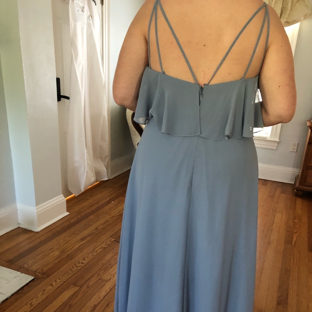 Azazie Dusty Blue